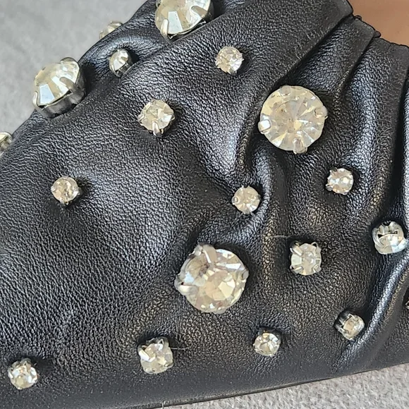 Antonio Melani Jennifer Sumko flats 8 black leather LyssaLou Mary Jane new $130 - Picture 6 of 14